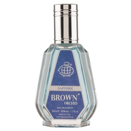 Fragrance World Brown Orchid Sapphire Eau De Parfum - 50ml Unisex