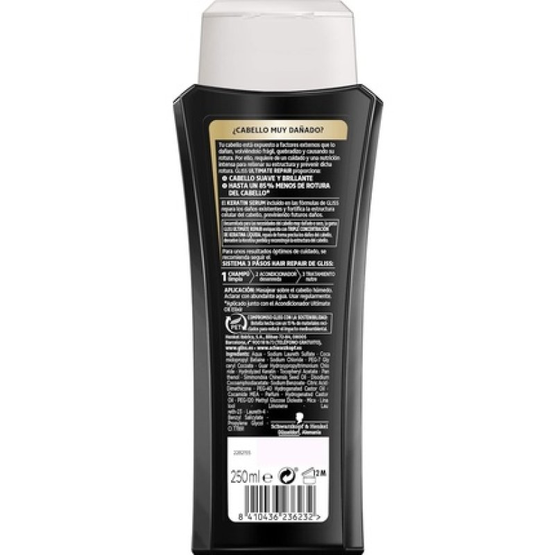 Gliss Ultimate Repair Shampoo 250ml