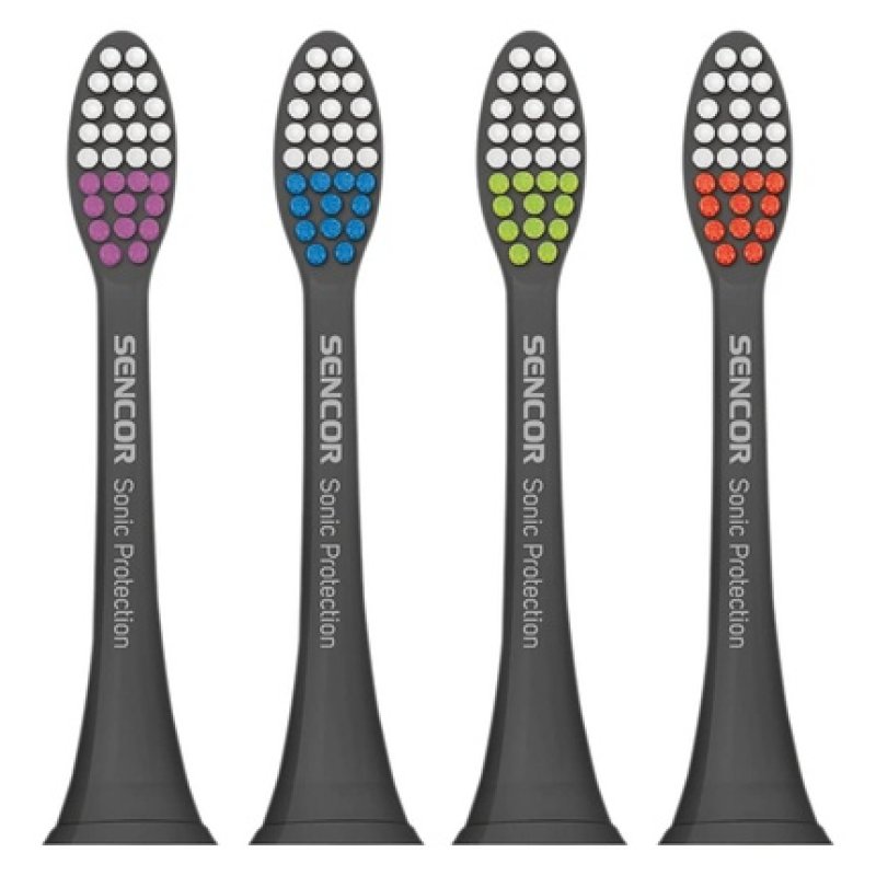 SENCOR SOX 002 Sonic Protection Toothbrush Head - Black
