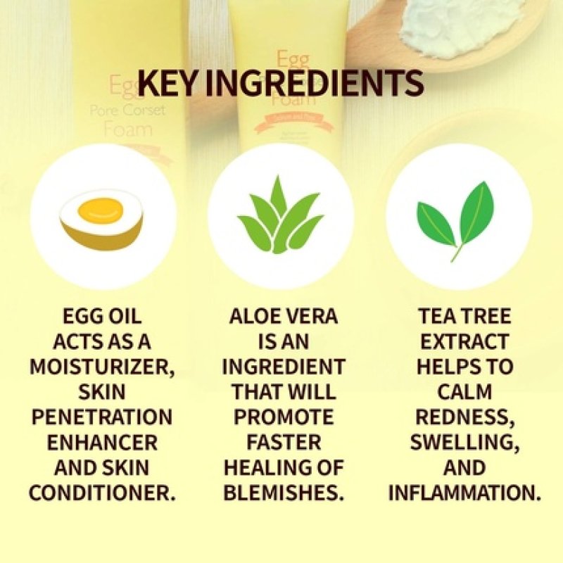 The Skin House Egg Pore Corset Foam 120ml