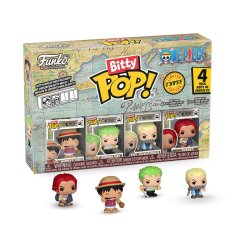 One Piece pack 4 figurines Bitty POP! Vinyl Luffy 2,5 cm