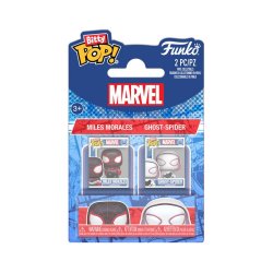 Spider-Man pack 2 figurines Bitty POP! Vinyl MilesM&SGwen 2,5 cm