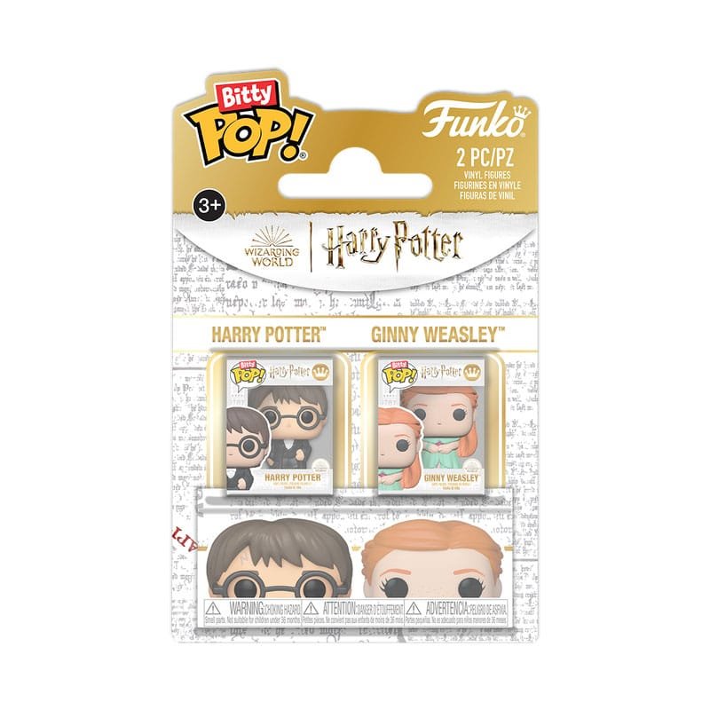 Harry Potter pack 2 figurines Bitty POP! Vinyl Harry & Ginny 2,5 cm