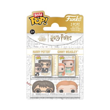 Harry Potter pack 2 figurines Bitty POP! Vinyl Harry & Ginny 2,5 cm