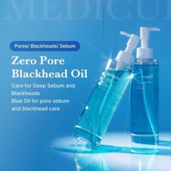 Medicube Zero Pore Blackhead Cleansing Oil Makeup Remover for All Skin Types