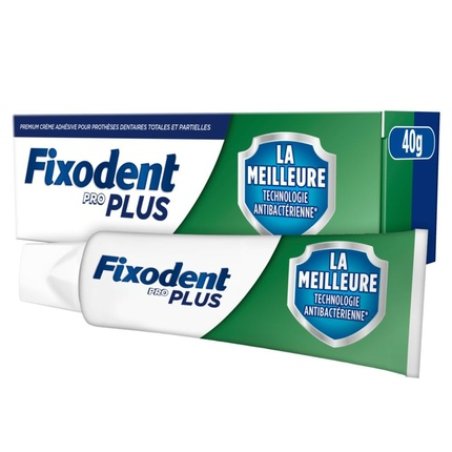 Fixodent Pro Plus Antibacterial Technology 40g