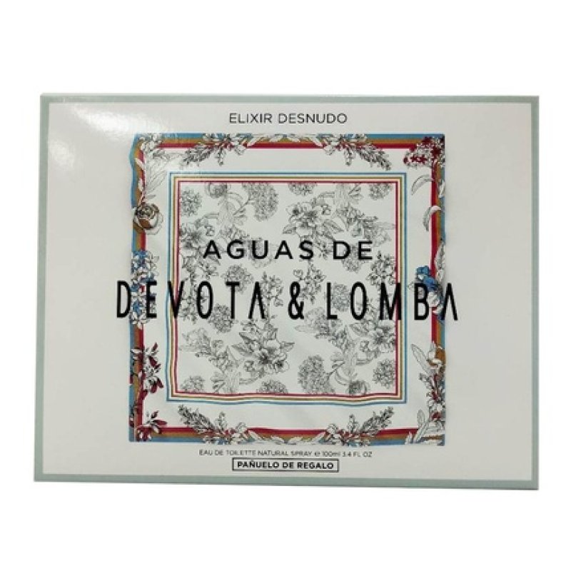 Devota Lomba Elixir Desnudo Eau De Toilette 100ml With Scarf