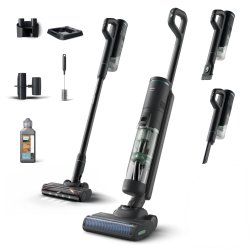 Philips 7000 series XW7263/11 stick vacuum/electric broom 2-in-1 stick vacuum Battery Dry&wet Bagless 0.45 L Grey
