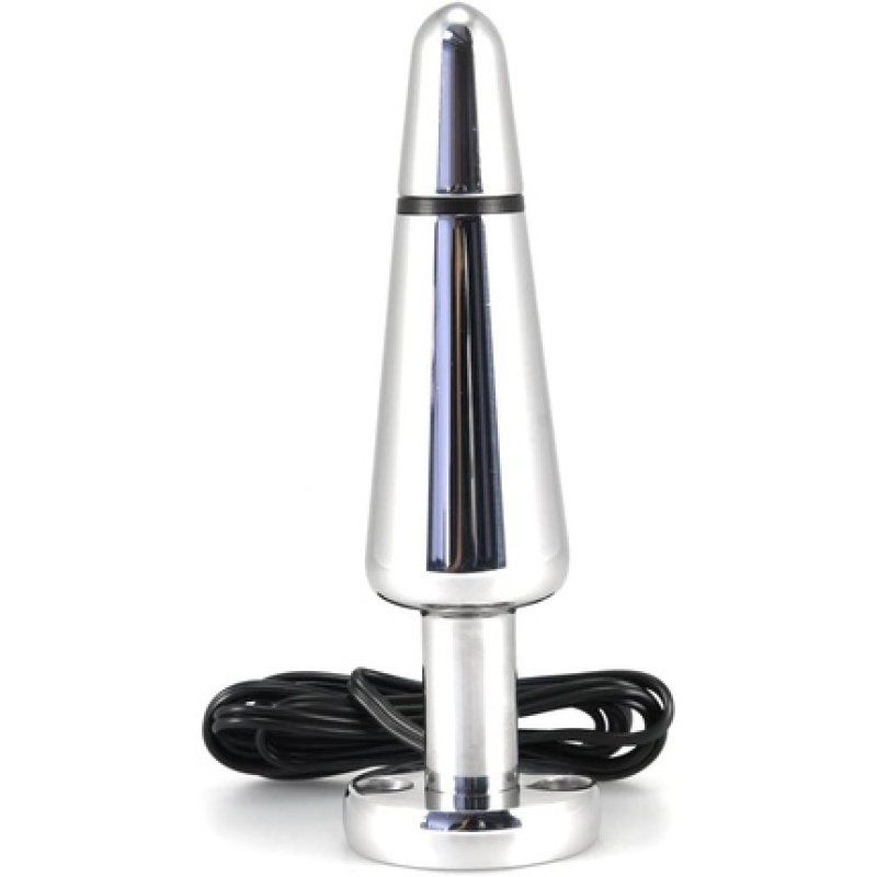 Erotic Fashion Ra7857 Es Dildo, Metal, Silver Aluminum, 1 Pack 1 X 1 Piece