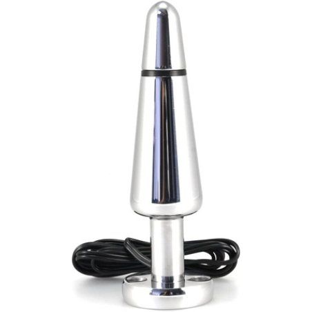Erotic Fashion Ra7857 Es Dildo, Metal, Silver Aluminum, 1 Pack 1 X 1 Piece