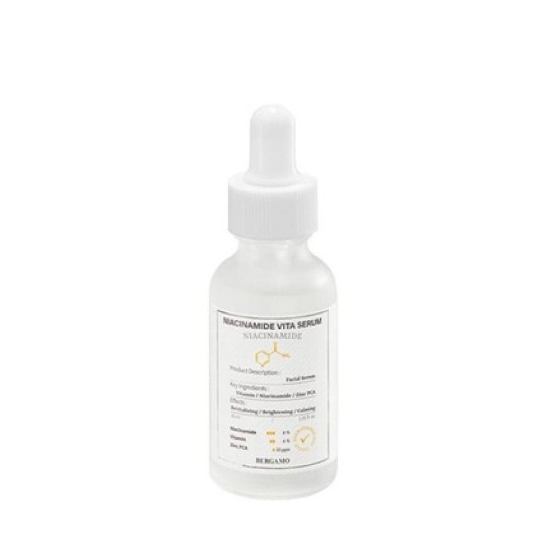 Bergamo Niacinamide Vita Serum 30ml - Face Serum with Niacinamide