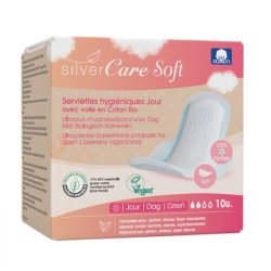 Masmi Ultra Thin Cotton Day Pads With Wings Soft - 10 Pieces