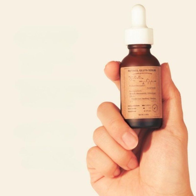 Vegan Face Serum with Retinol and Glutathione - Bergamo Retinol Gluta Serum