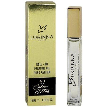 Lorinna Cedra Atlas Oil Perfume Unisex 10ml