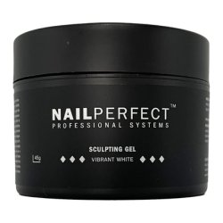 Nail Perfect LED/UV Sculpting Gel Vibrant White 45g