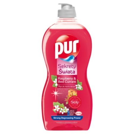 Pur Secrets Of The World Raspberry & Red Currant Dishwashing Liquid 45