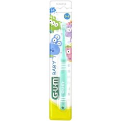 Gum Baby Toothbrush for 0-2 Years Old - Green