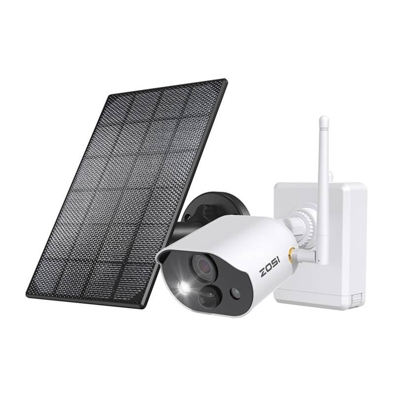 Outdoor IP camera with solar panel ZOSI C306Pro WiFi 3MP IP66