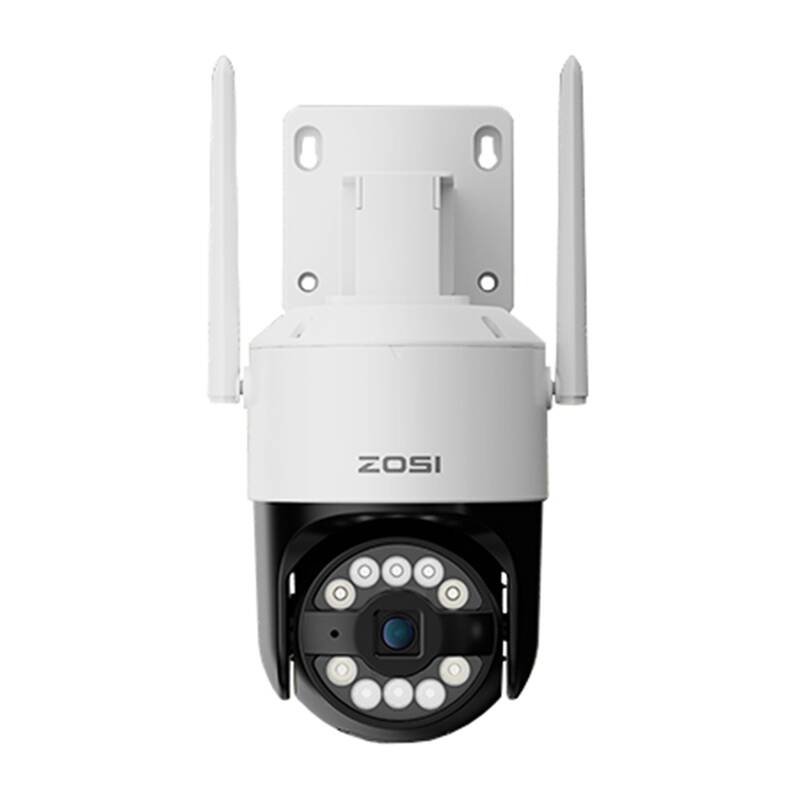 ZOSI C296 WiFi 8MP dual Pan Tilt IP66 outdoor camera 32GB microSD card