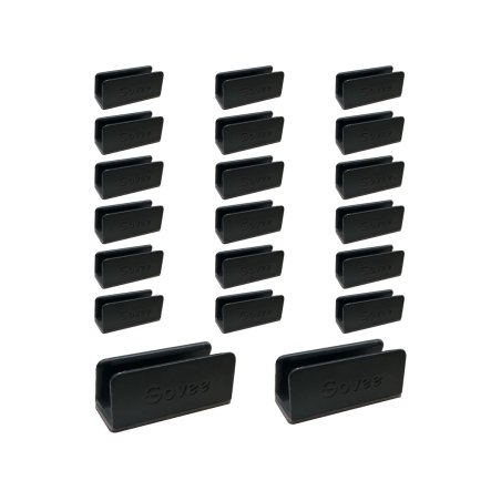 Govee - Neon Rope Light 2 Bracket - 20 pcs- Black