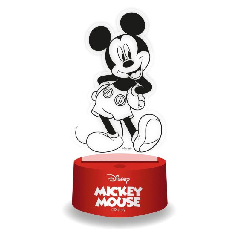 MICKEY - Lampe 3D RGB avec Télécommande