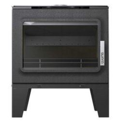 FR9016760B-Poêle à bois-ARDENE-Vision verticale - fonte et acier - noir *