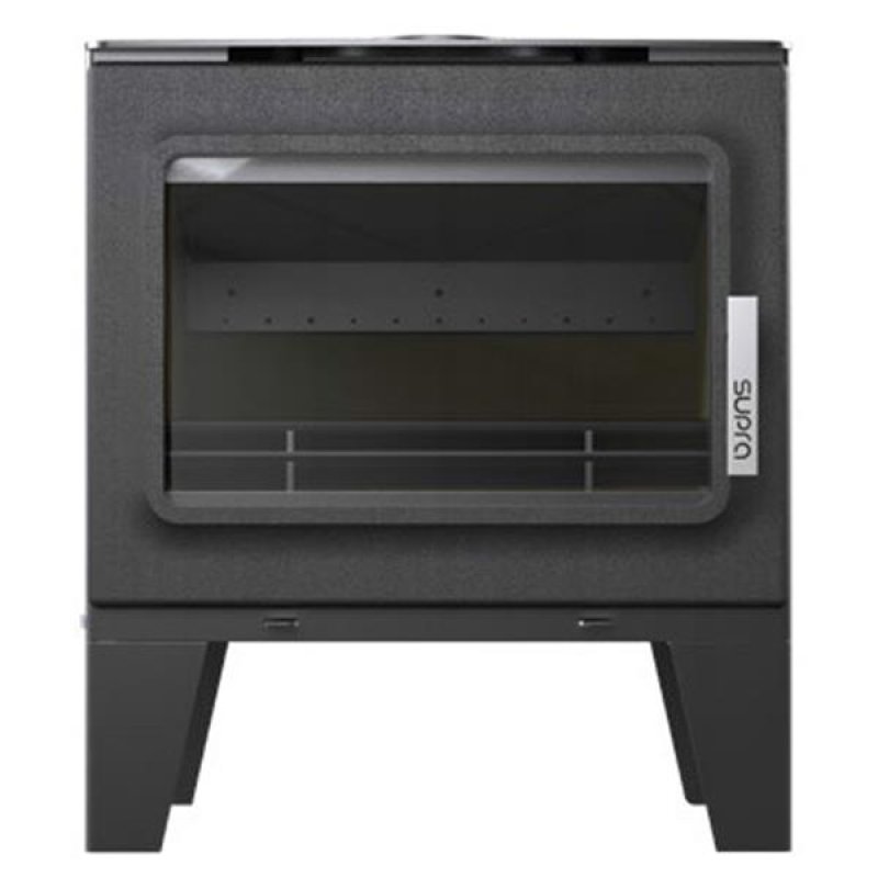 FR9016760B-Poêle à bois-ARDENE-Vision verticale - fonte et acier - noir *