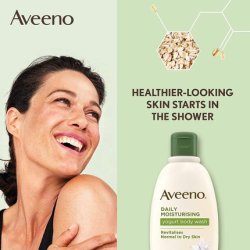 Aveeno Daily Moisturizing Yogurt Body Wash 300ml Vanilla and Oat Scent