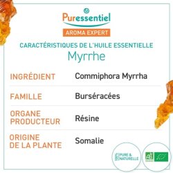 Puressentiel Myrrh Essential Oil Organic 5ml