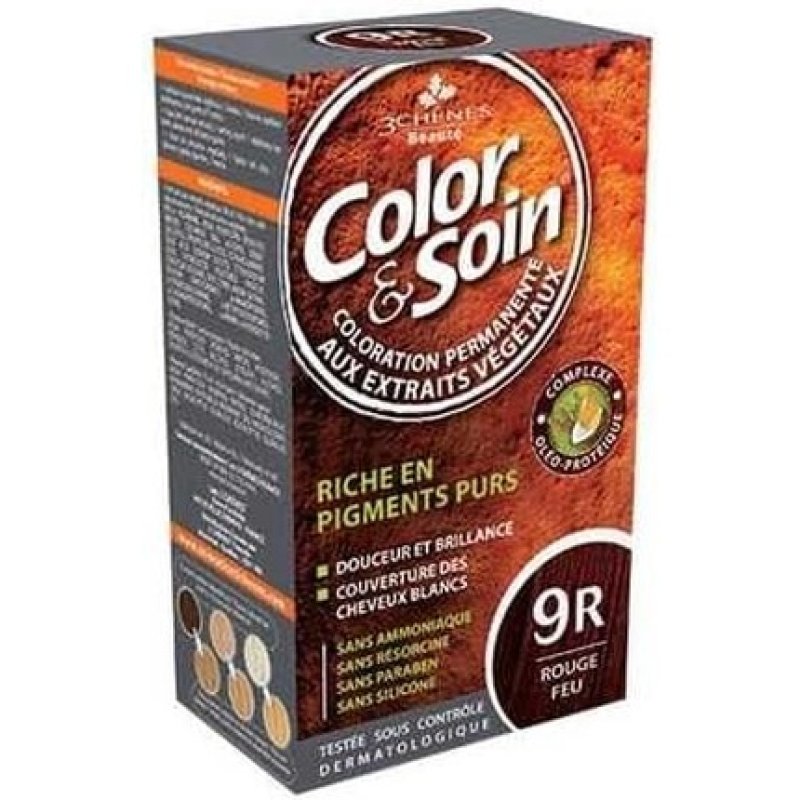 COLOR & SOIN - 9R - ROUGE FEU