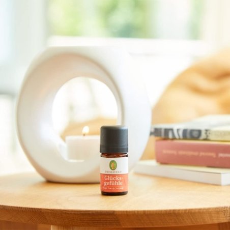 PRIMAVERA Glücksgefühle Aromatherapy Essential Oil Blend 5ml - Mandarin, Grapefruit and Tonka - Vegan Mood Booster