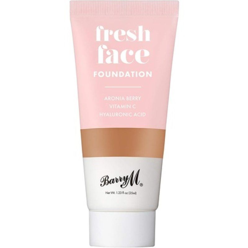 Barry M Cosmetics Fresh Face Lightweight Liquid Foundation with Hyaluronic Acid and Vitamin C Shade 13