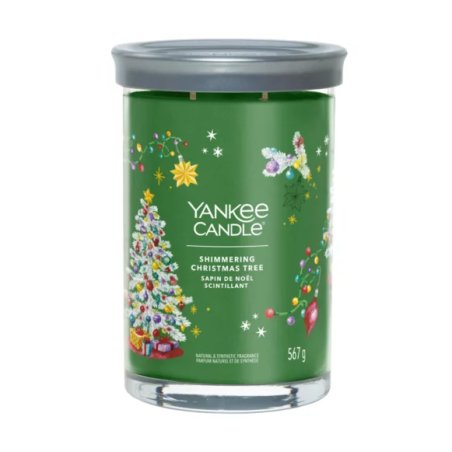 Yankee Candle Shimmering Christmas Tree Large Tumbler Jar Candle