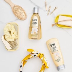 Guhl Blonde Fascination Shampoo with White Orchid - Shine for Natural or Colored Blonde Hair 250ml