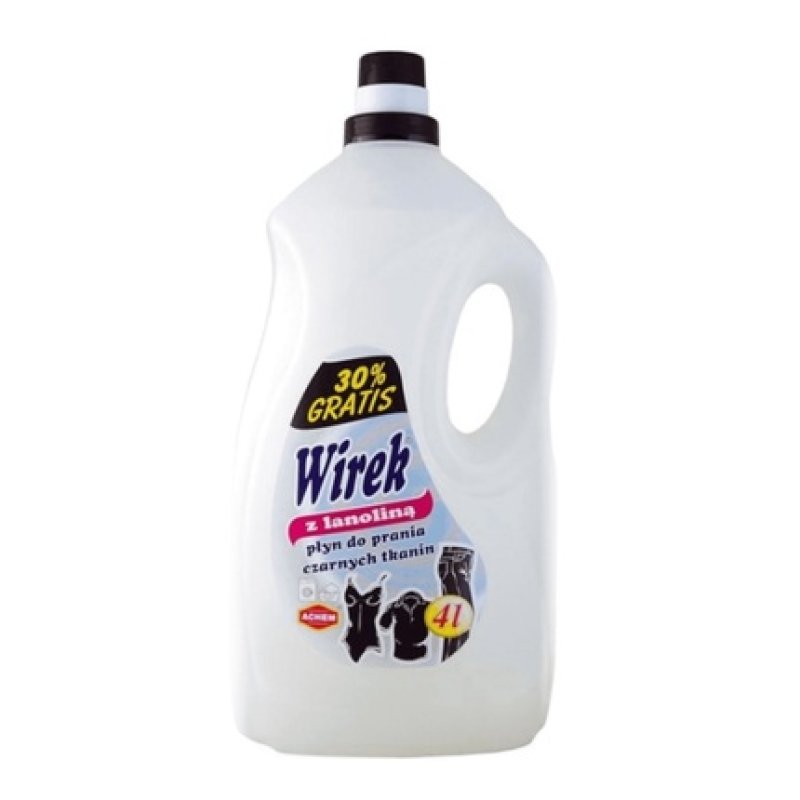 Wirek Black Fabric Washing Liquid - 4 Liters