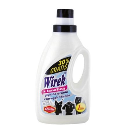 Wirek Black Fabric Washing Liquid - 1 Liter