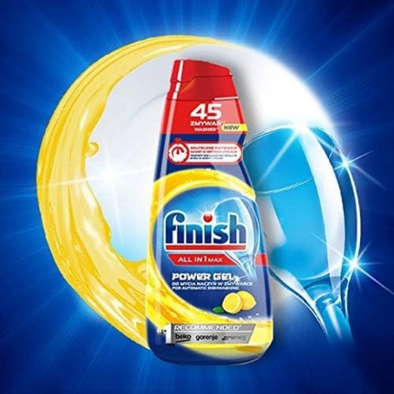 Finish All-in-1 Power Gel 900ml Lemon