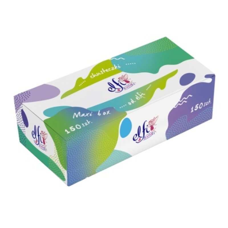Elfi Sanitary Wipes 2-Ply 150 Pieces