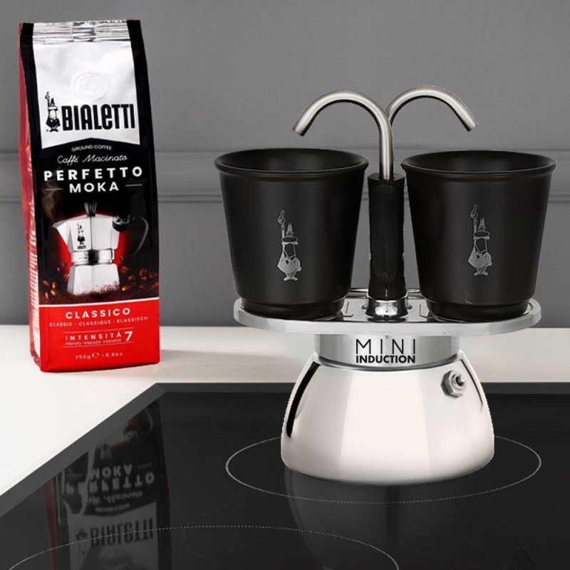 Bialetti Mokka-Kanne 0.8 l Mini Express silber