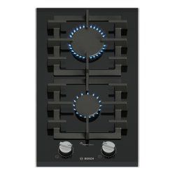 Bosch Serie 8 PRB3A6I40 plaque Noir Intégré 30 cm Gaz 2 zone(s)