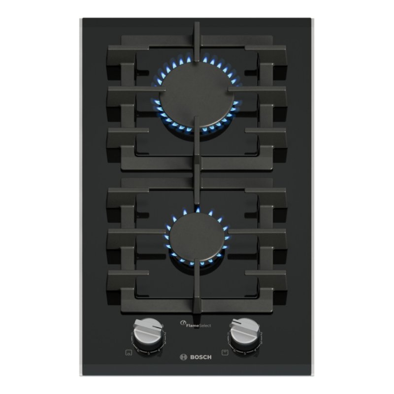 Bosch Serie 8 PRB3A6I40 hob Black Built-in 30 cm Gas 2 zone(s)