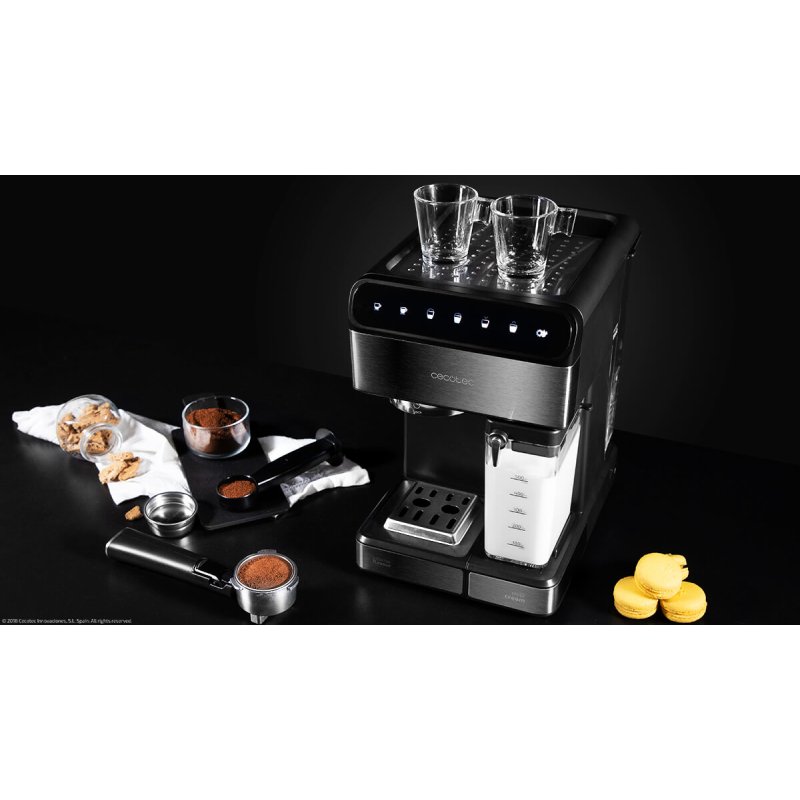 Power Instant-ccino 20 Touch Serie Nera (schwarz/edelstahl (gebürstet))