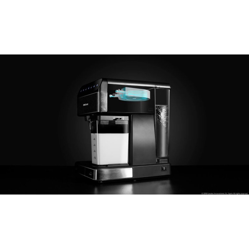 Power Instant-ccino 20 Touch Serie Nera (schwarz/edelstahl (gebürstet))