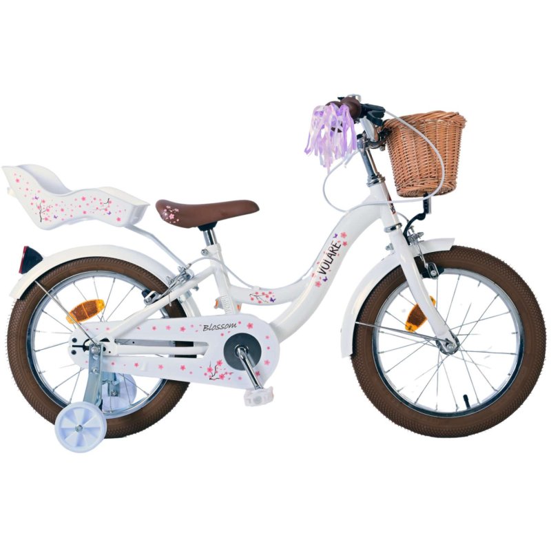 Volare - Children's bike Blossom 16 CB white (51653)