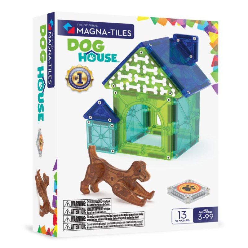 MAGNA-TILES - Dog House 13 pcs (90356)