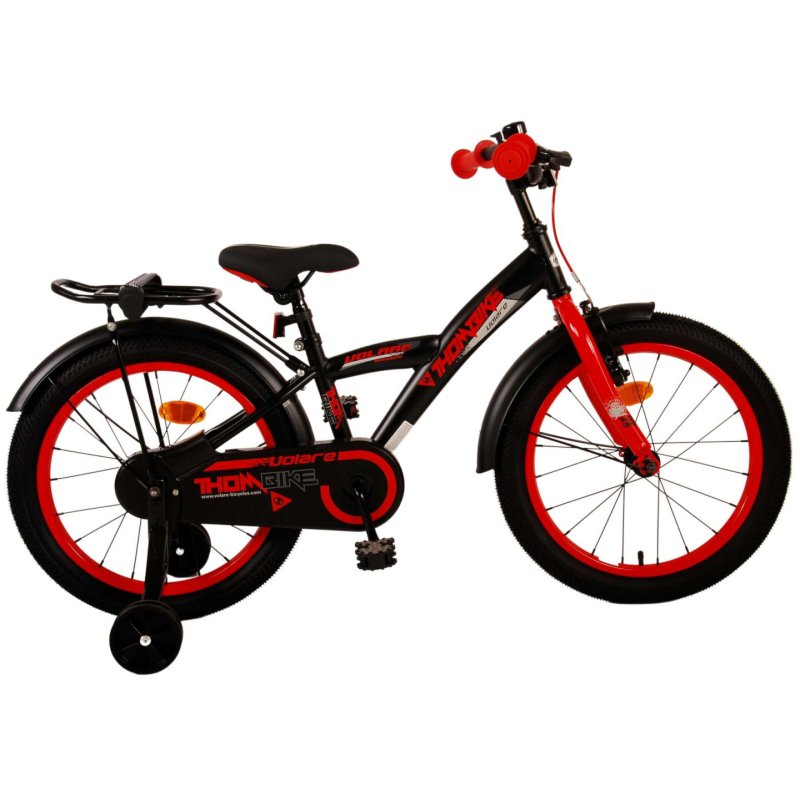 Volare - Children's Bike 18 – Thombike Black/Red (51841)