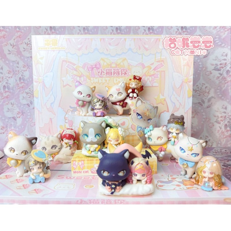 Original Character assortiment figurines Cat Nizizi-Kitten with you 8 cm (6)