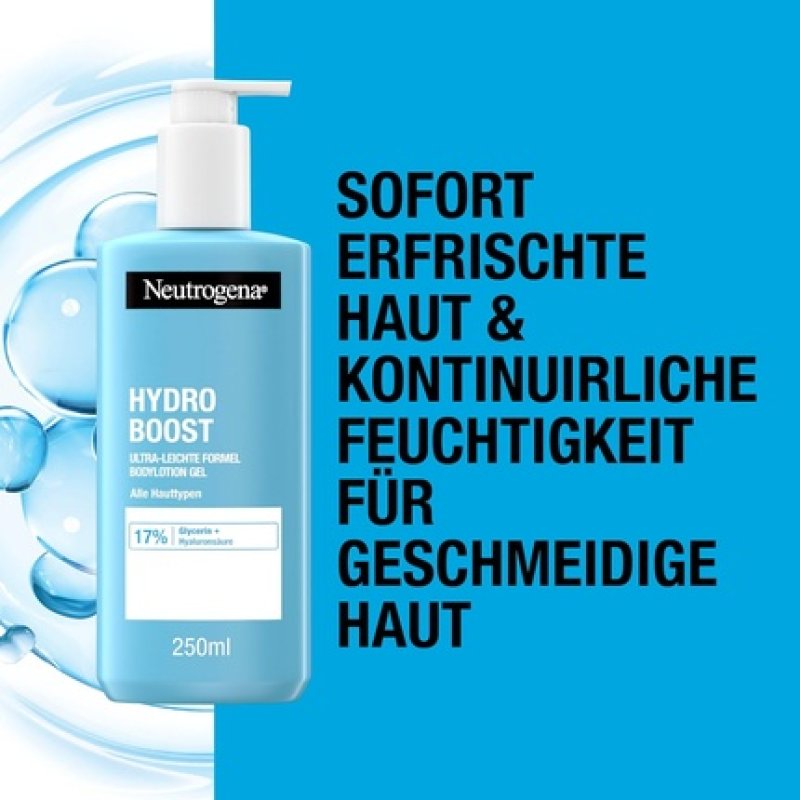 Neutrogena Hydro Boost Ultra-Light Formula Body Lotion Gel 250ml