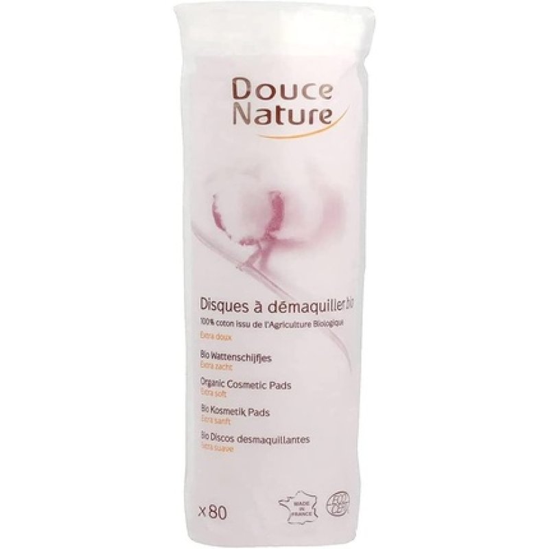 Organic Makeup Remover Pads 80 Count