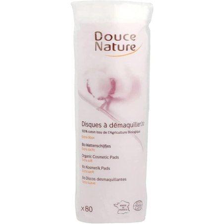 Organic Makeup Remover Pads 80 Count